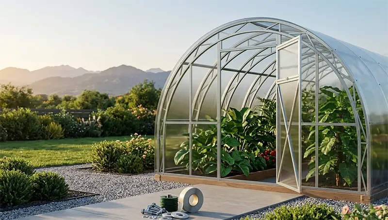 Усиленная теплица Плюс в Караганде