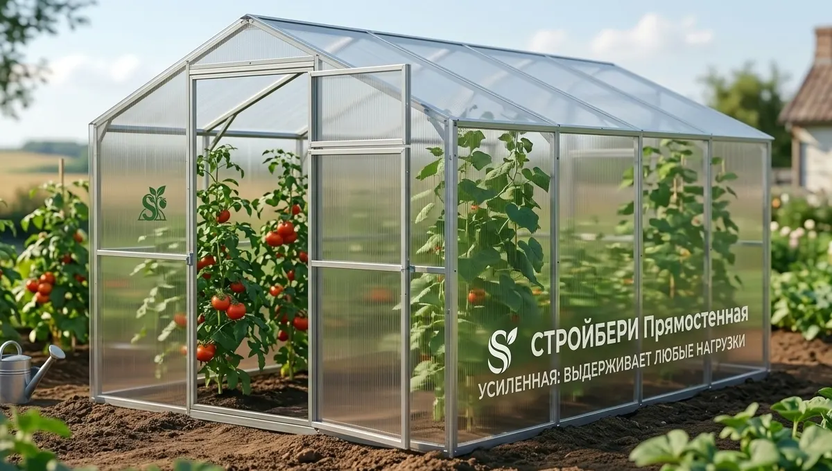 Теплица Стройбери-Прямостенная